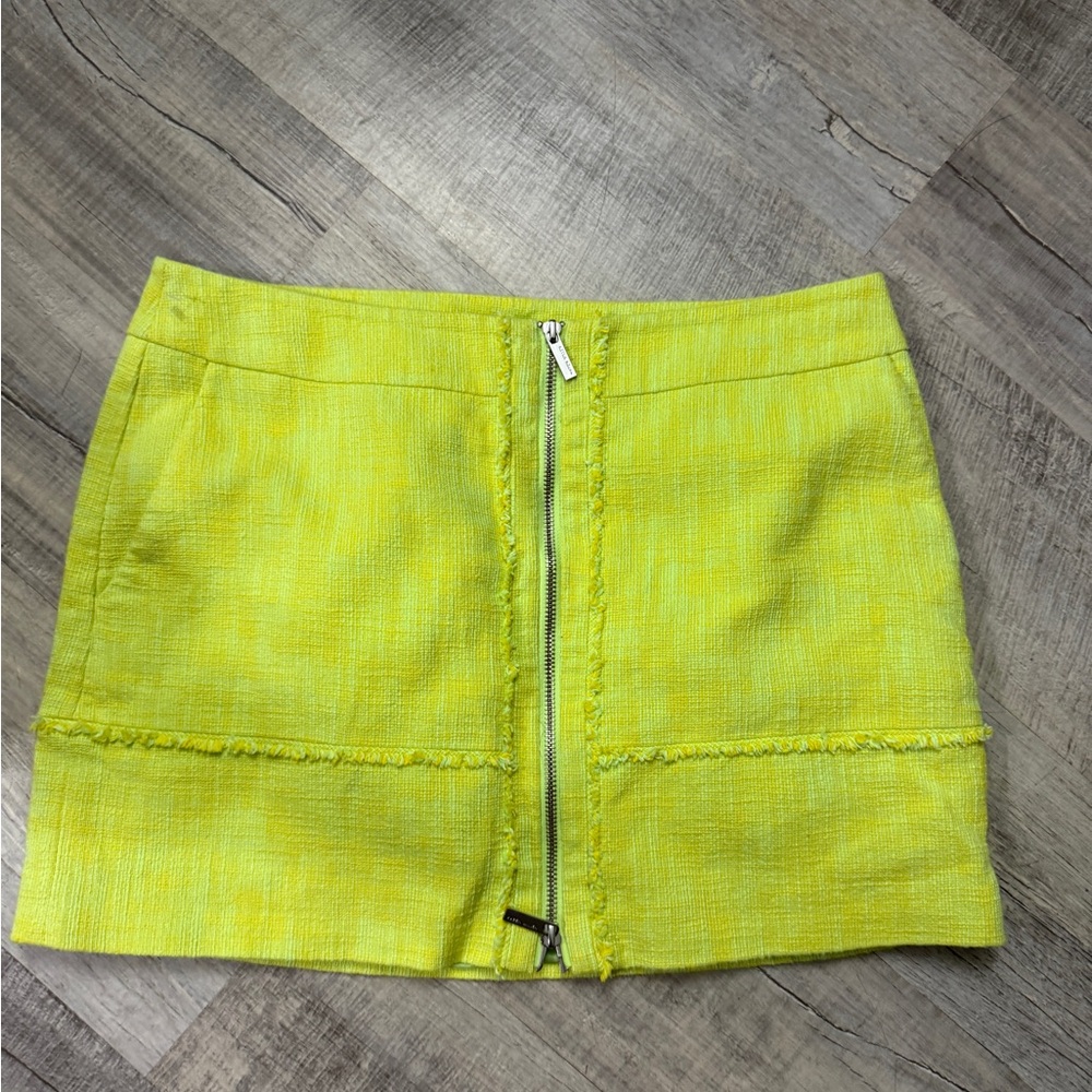 Karen Millen Lime Green Skirt